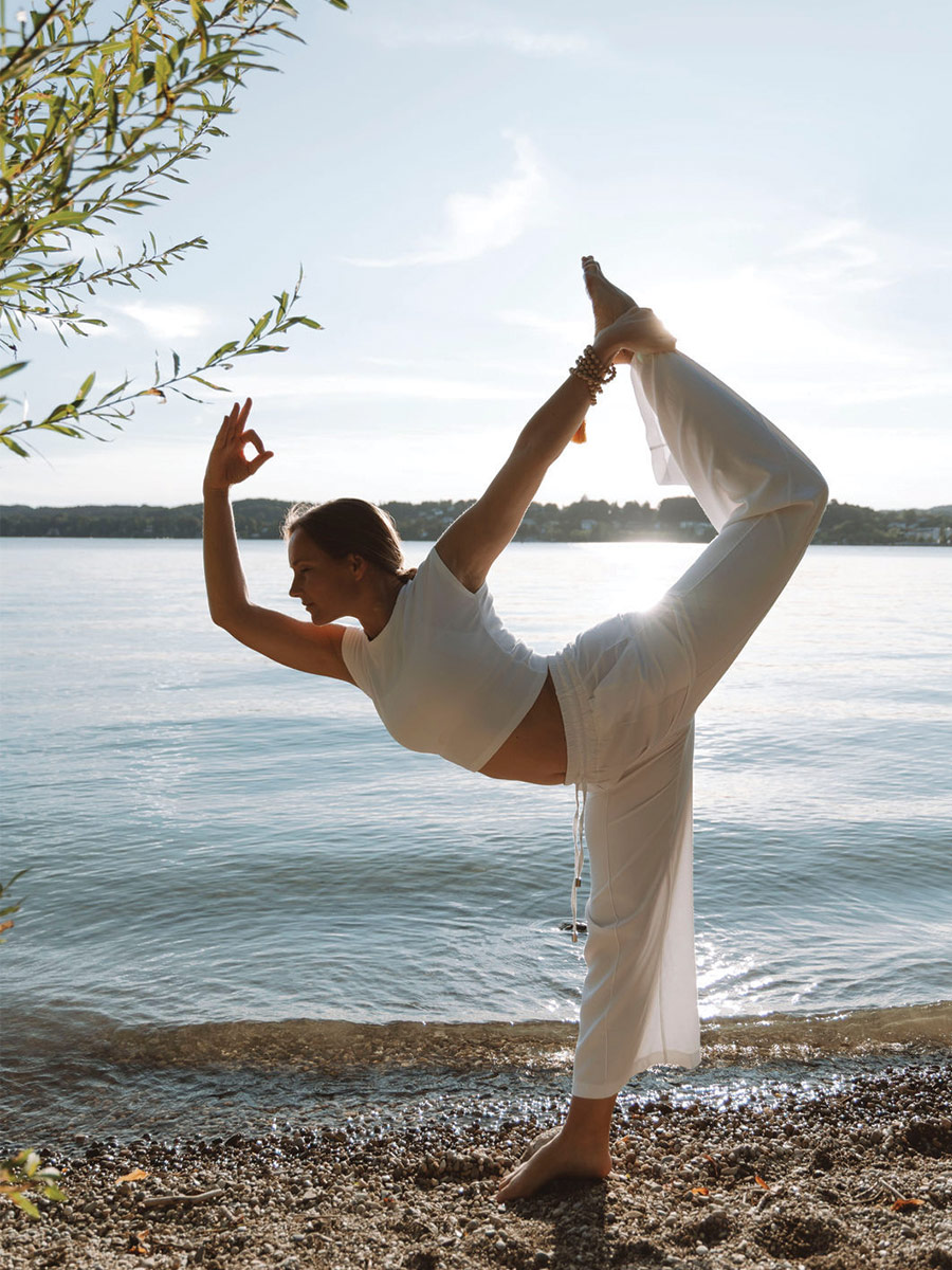 Asana-Tänzerhaltung-Natarajasana